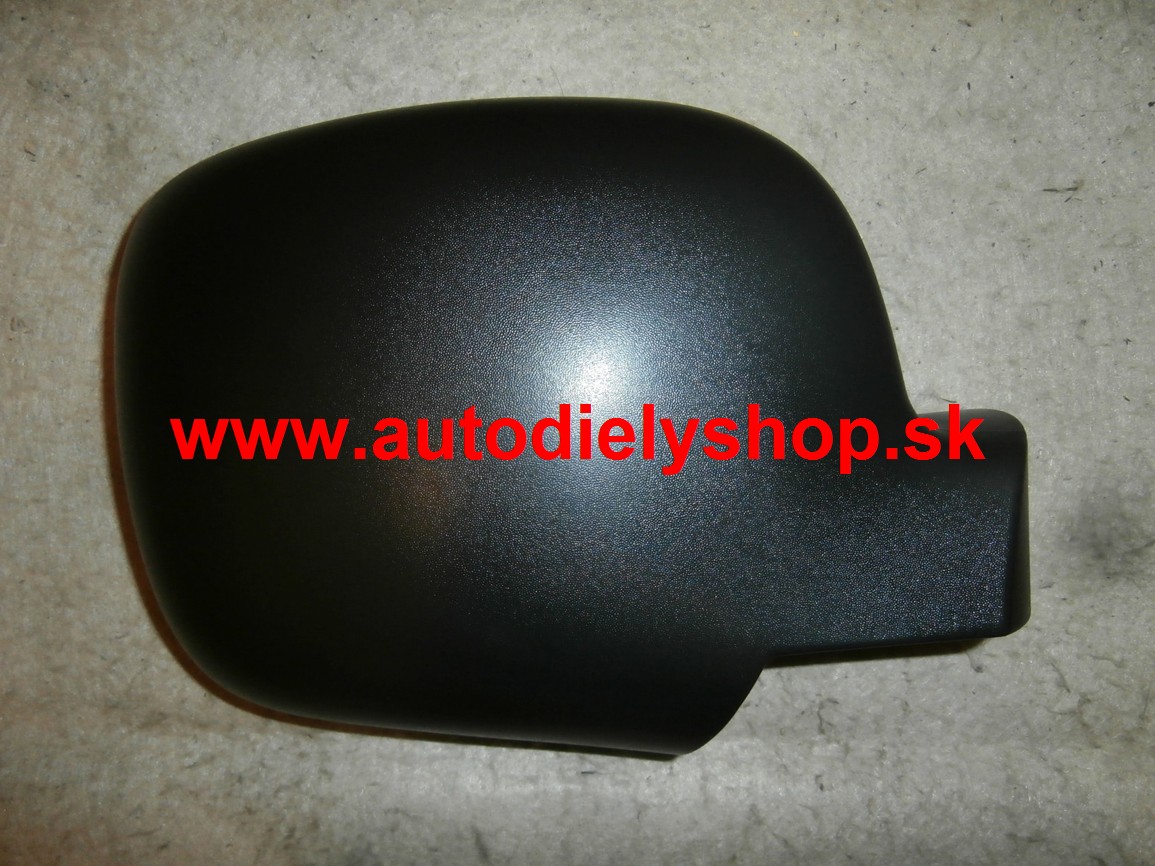 Renault KANGOO 2/08- kryt spätného zrkadla Pravá,čierny