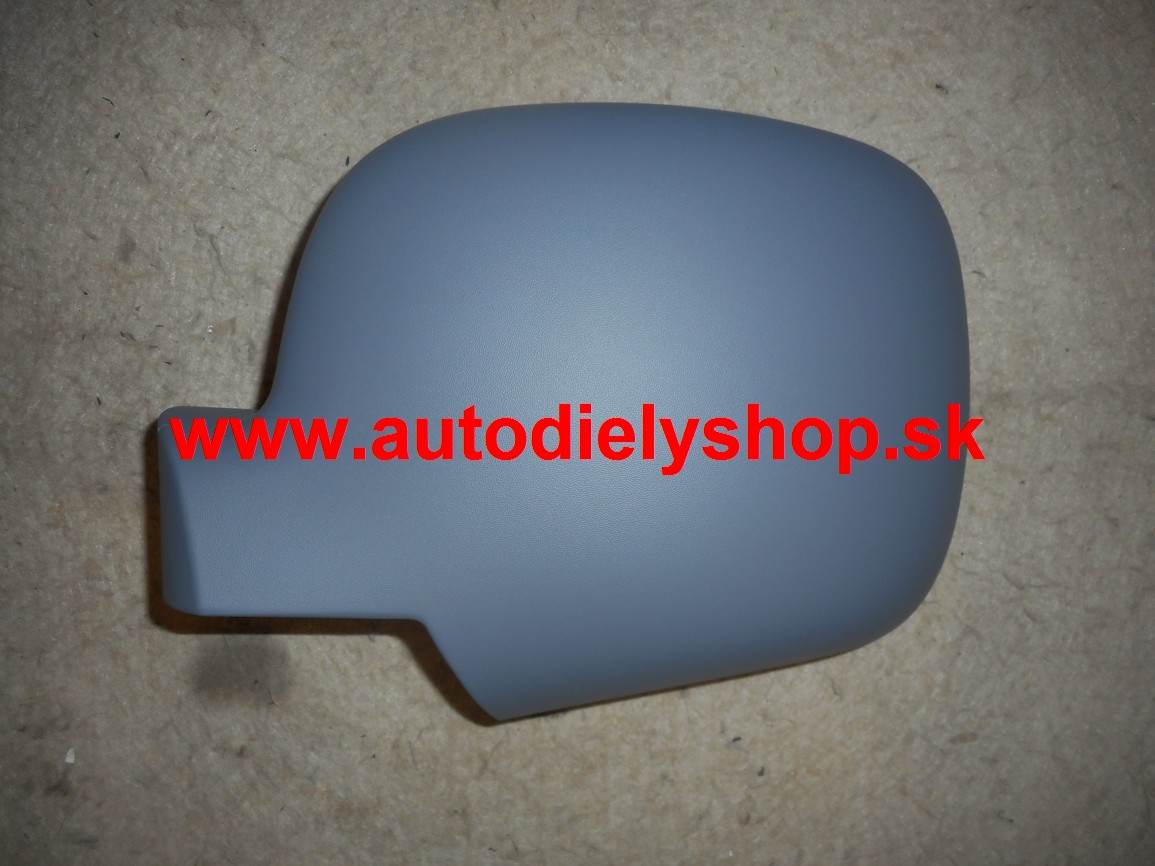 Renault KANGOO 2/08- kryt spätného zrkadla ľavý pre lak