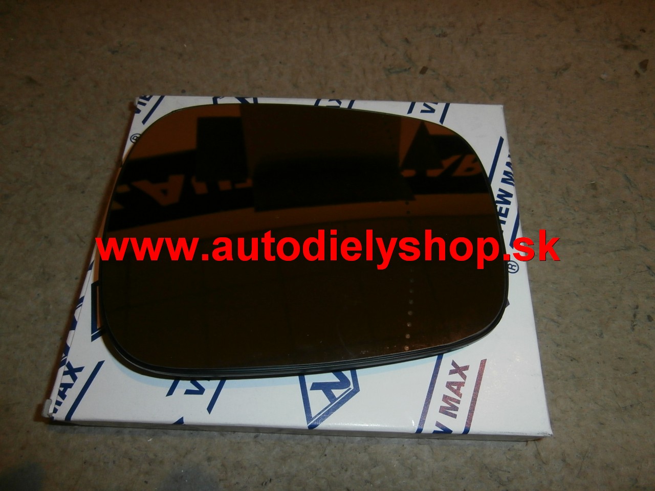 Renault Kangoo 4/03-08 sklo zrkadlaPravé,vyhrievané