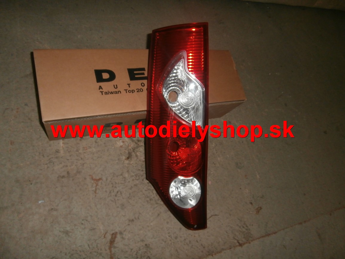Renault KANGOO 2/08- zadné svetlo na 1 krídlo Lavé .