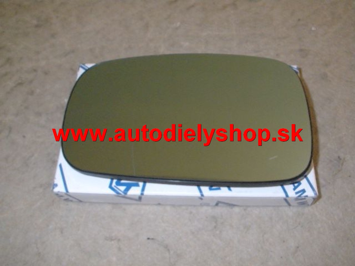 Renault LAGUNA 4/05-7/07 sklo zrkadla pravé,vyhrievané.