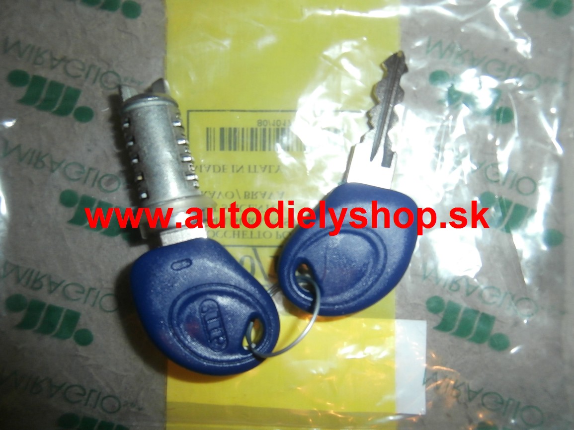  Fiat Brava,Bravo -1x zámok dverí + 2 x kľúč 