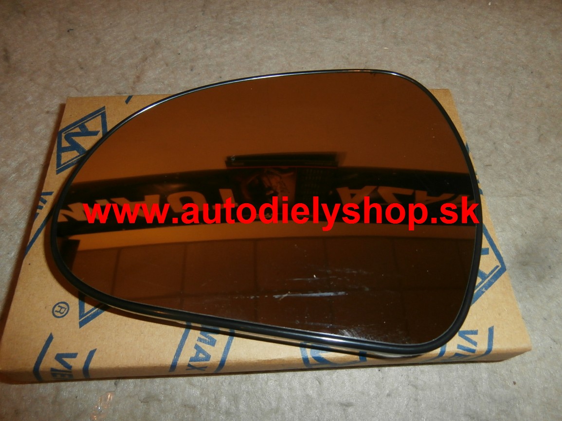 Peugeot 207 5/06- sklo zrkadla Lavé,vyhrievané