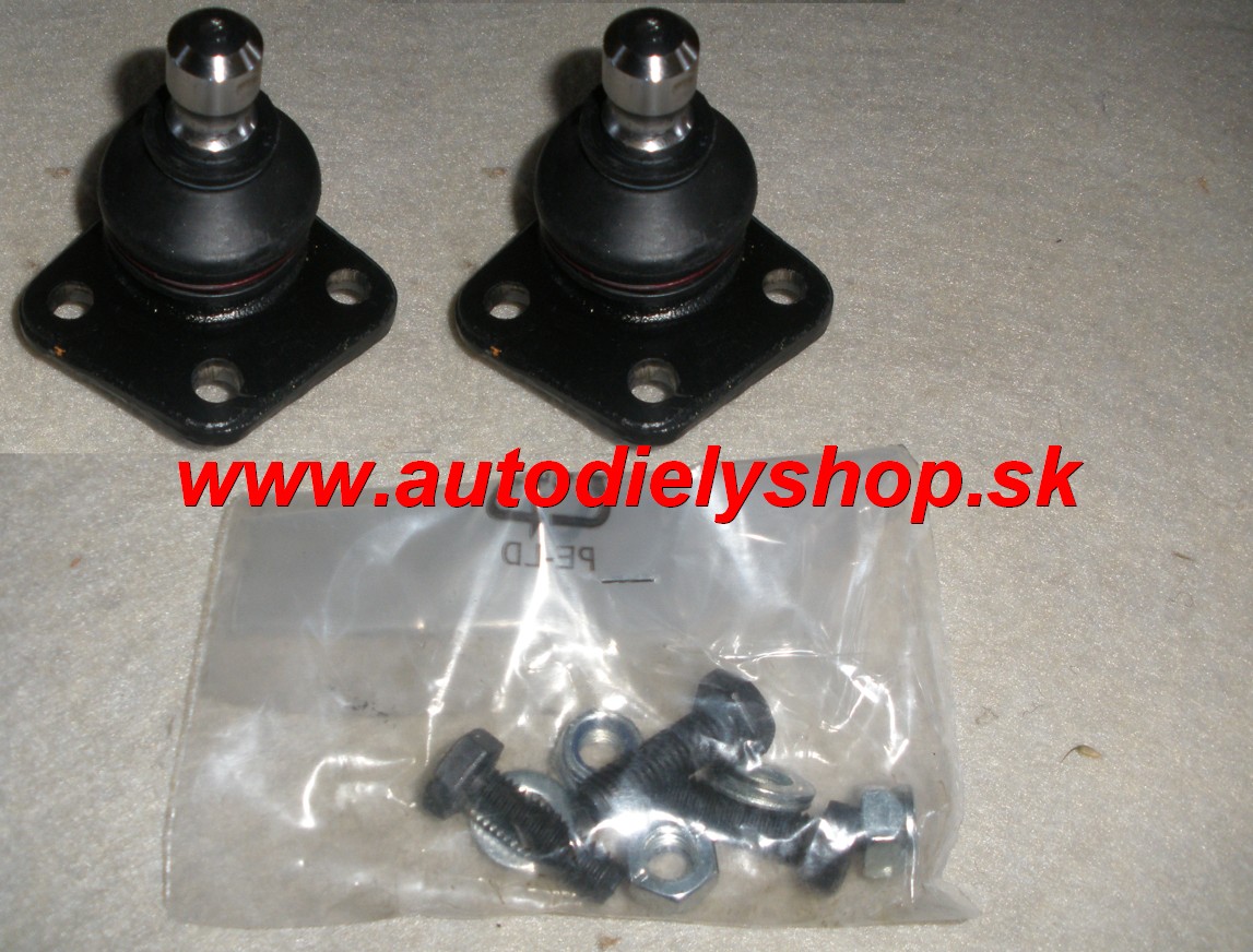 Peugeot 207 5/06- spodný čap ramena sada L+P