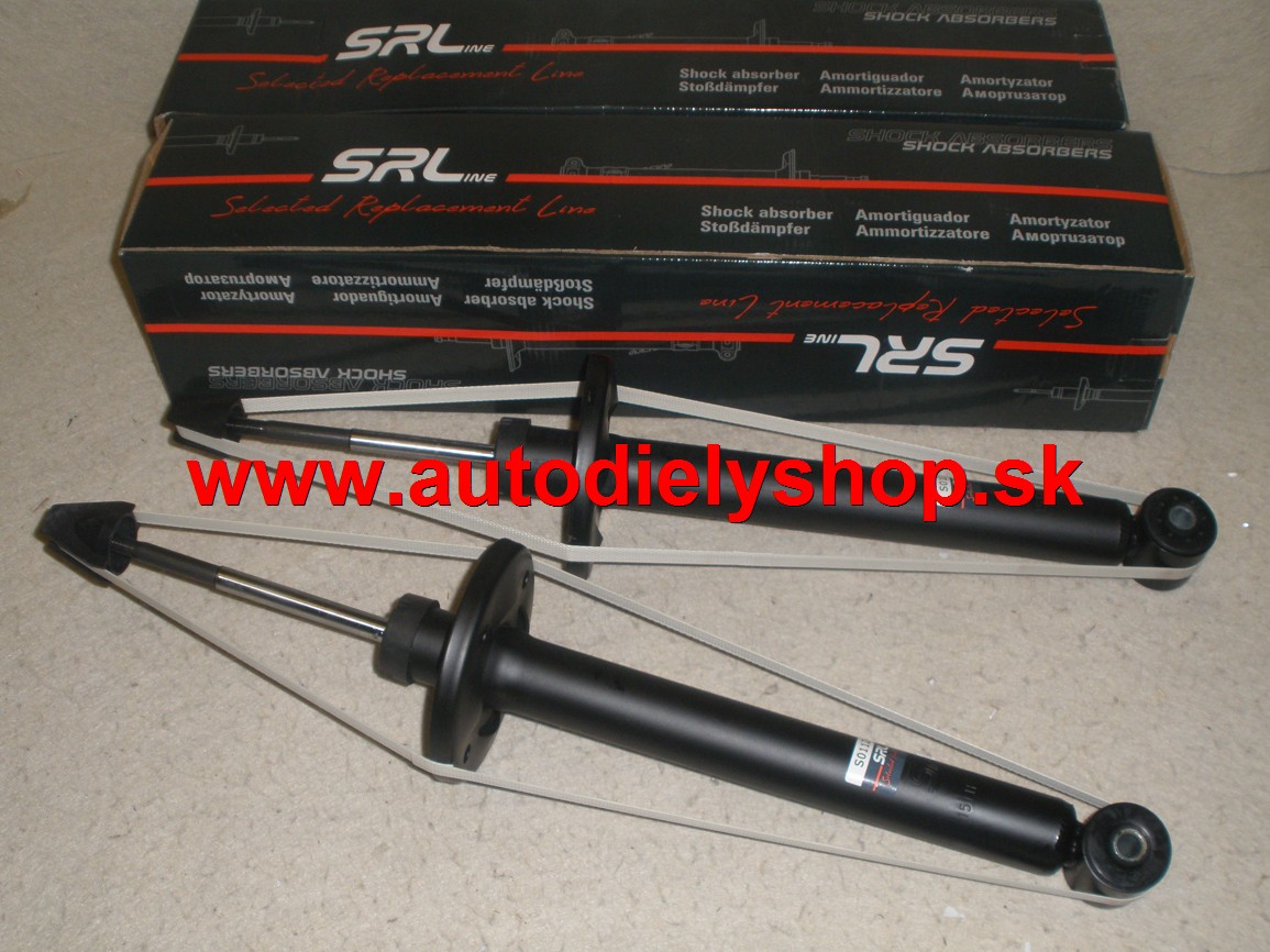 VW PASSAT "B3" 4/88-10/93 zadné tlmiče sada L+P