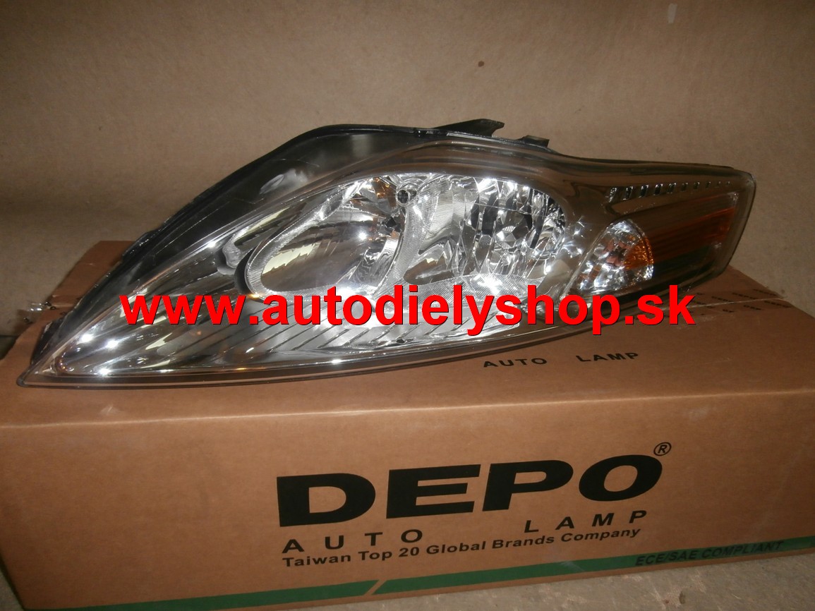  Ford MONDEO 8/2007 svetlo H1+H7 ľavé