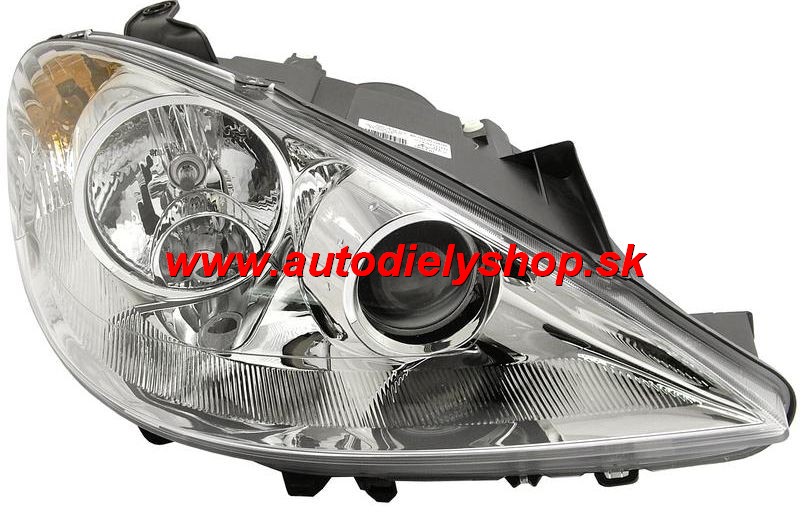 Peugeot 807 6/02- svetlo H1+H7+H7 Pravé / VALEO /