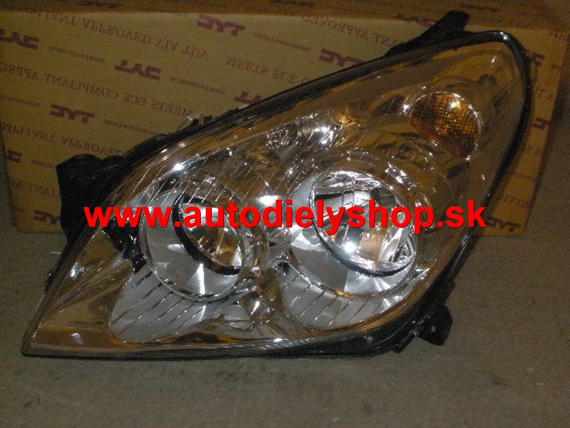 Opel Astra H 04/07-9/09 svetlo H1+H7 Lavé 