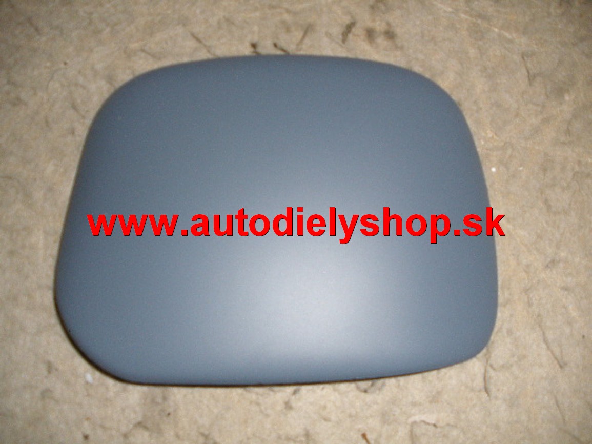 Peugeot Partner 96-12/02 kryt spätného zrkadla ľavý,pre lak