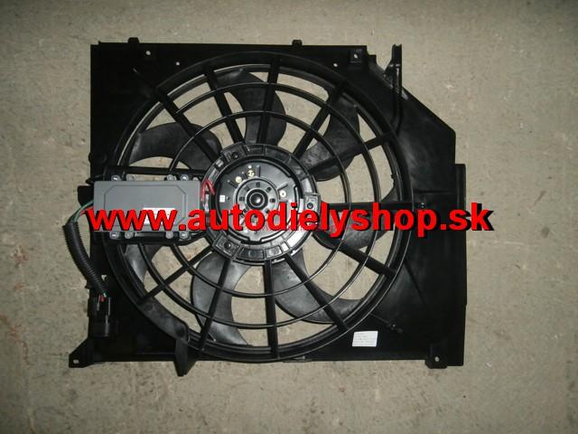  BMW 3 E46 98-2/05 ventilátor chladiča 2,0D - 2,5i 