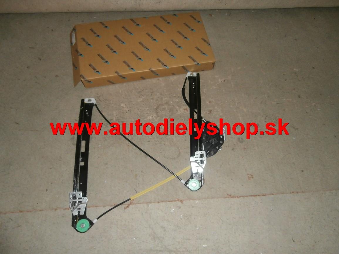  BMW 3 E46 4/98-8/01 elektrický mechanizmus sťahovania okna, predné ľavé dvere 