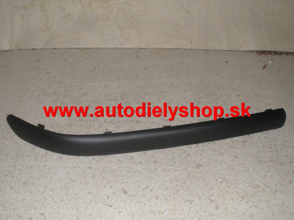   BMW 3 E46 98-8/01 bočná lišta predného nárazníku Pravá 