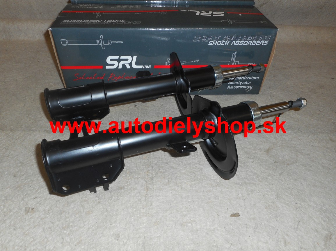  Fiat PANDA 9/03- Predné tlmiče sada L+P / SRL / 