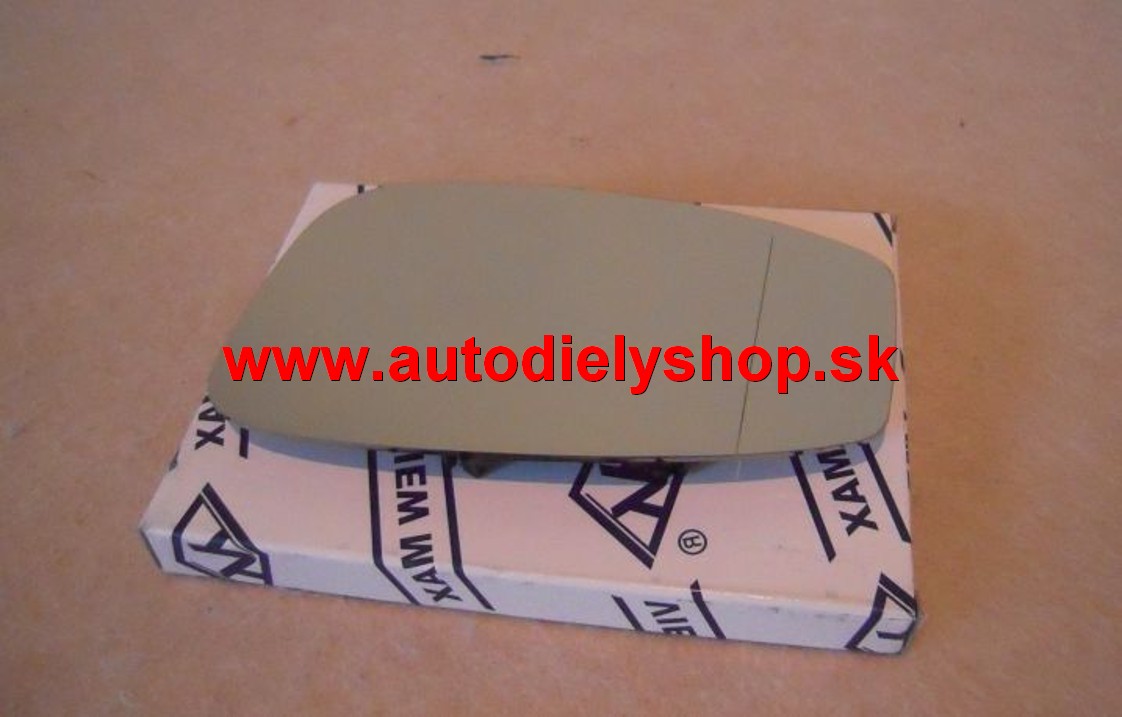 Fiat Stilo 01- sklo zrkadla pravé,vyhrievané