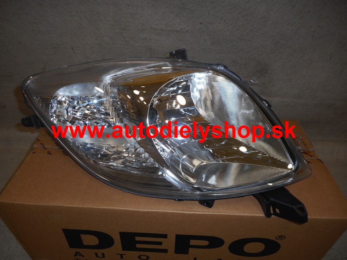 Toyota YARIS 2/06-3/09 svetlo H4 ľavé / typ Ichikoh / 