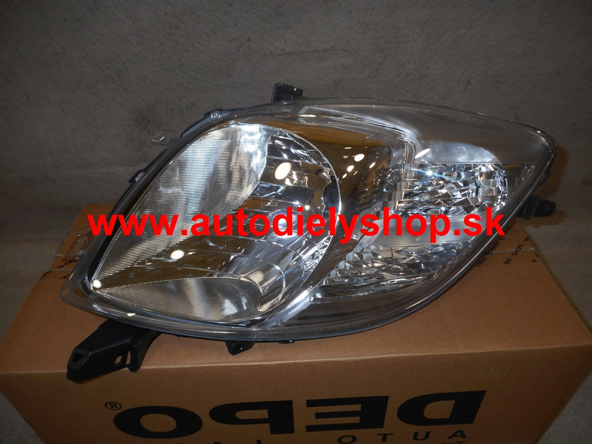 Toyota YARIS 2/06-3/09 svetlo H4 pravé / typ Ichikoh / 