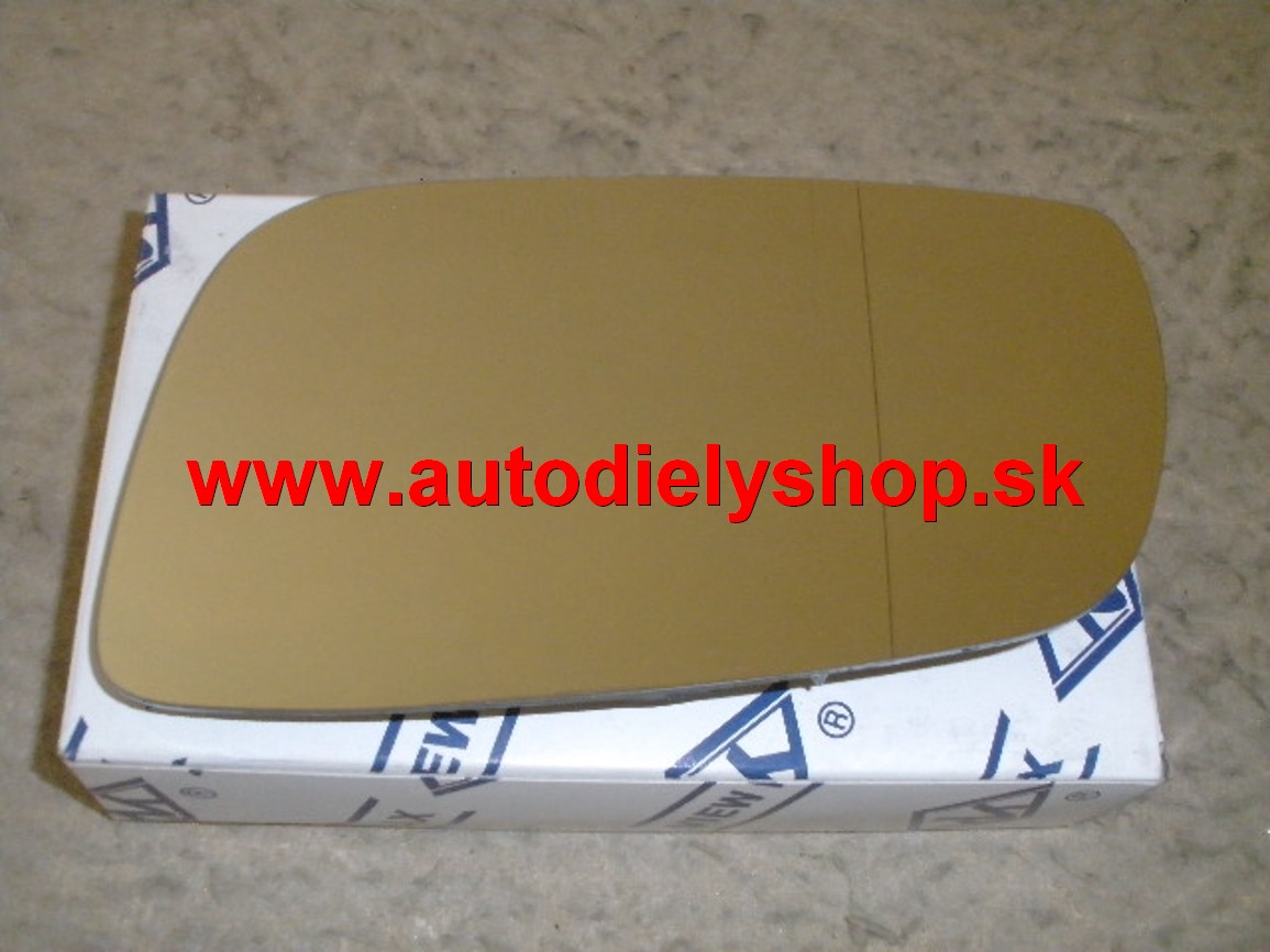 Seat Alhambra 8/00-04 sklo zrkadla ľavé,vyhrievané