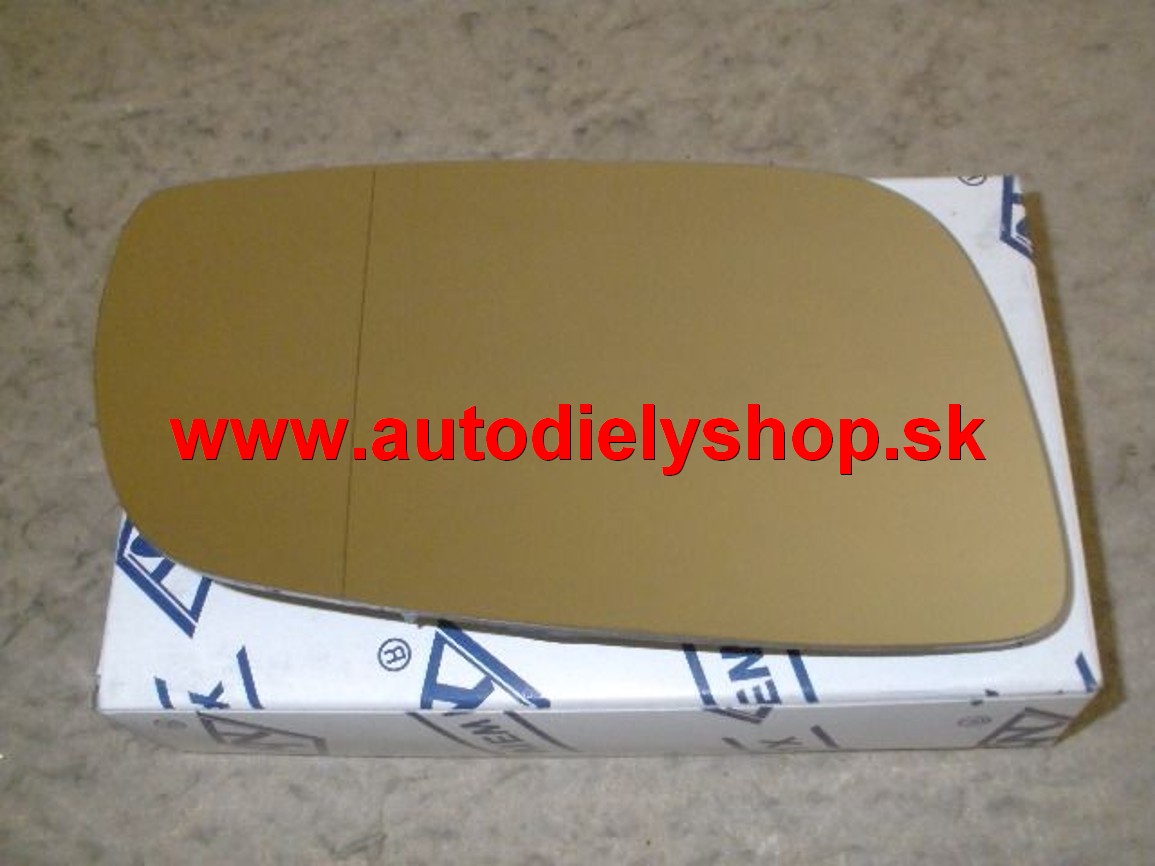 Seat Alhambra 8/00-04 sklo zrkadla pravé,vyhrievané