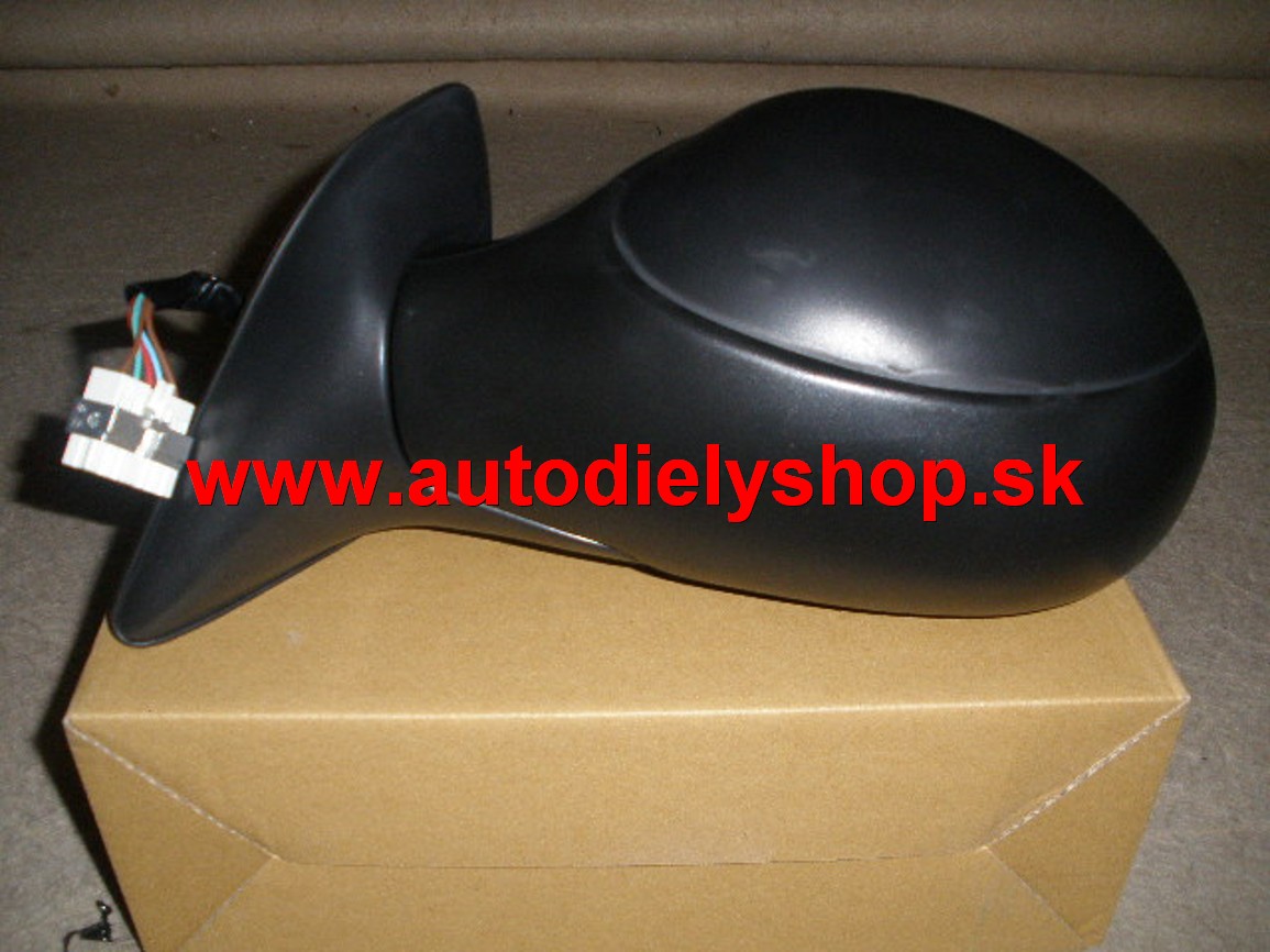 Citroen XSARA PICASSO 1/04- elektrické.spätné ľavé čierne.