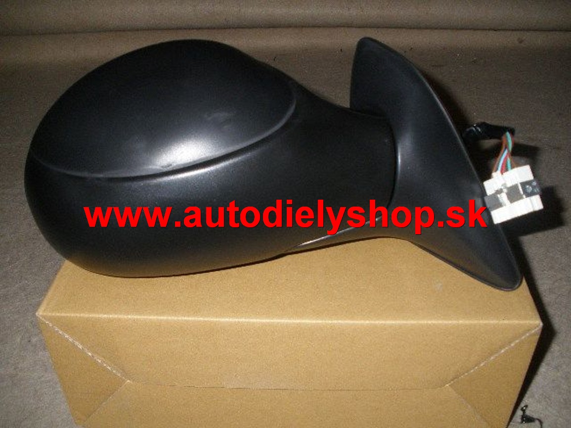 Citroen XSARA PICASSO 1/04- elektrické.spätné pravé čierne.
