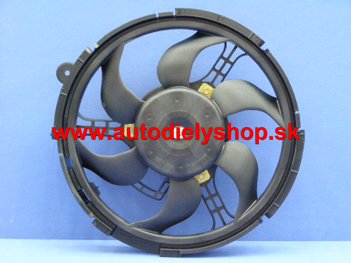  Fiat Stilo 10/01-Ventilátor chladičov 1,2i-1,6i bez AC 	
