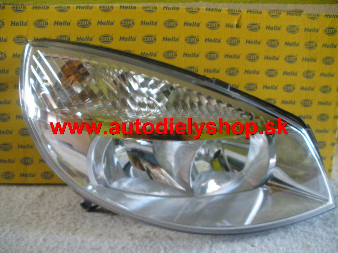 Renault Scenic 5/03- 7/06 svetlo H1+H7 pravé / HELLA /	