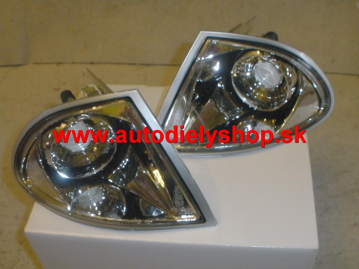  BMW 3 E46 98-8/01 predné smerovky Tunning Sada L+P,číre 
