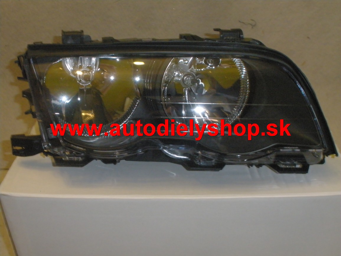 BMW 3 E46 98-8/01 svetlo H7+H7 Pravé 