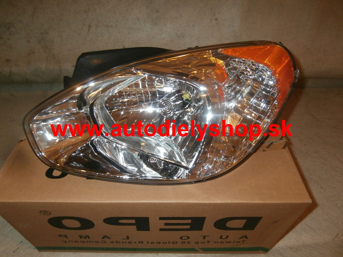 Hyundai ACCENT 07- Svetlo predné ľavé H4