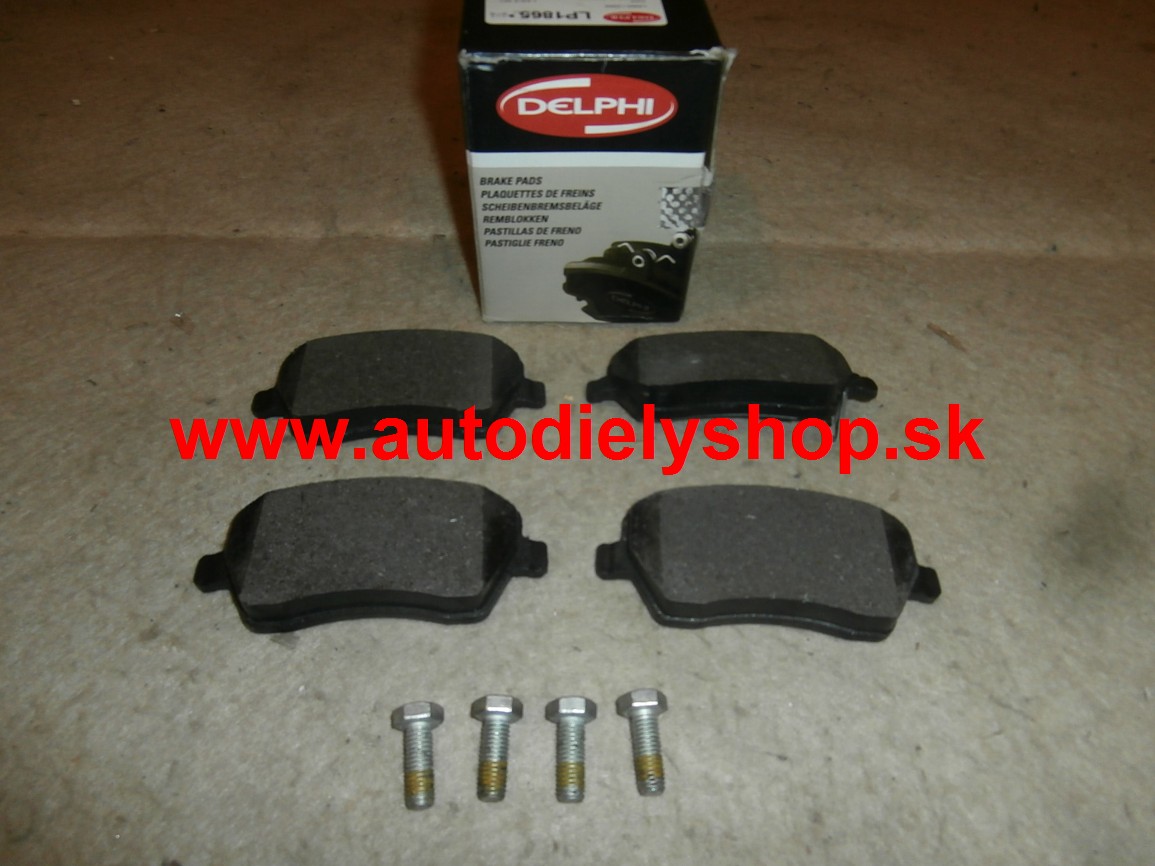 SUZUKI SWIFT 05- predné platničky sada /Delphi/