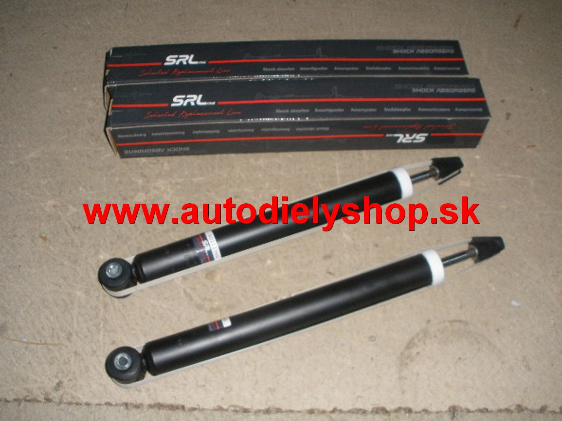 Škoda Fabia 8/04-12/06 zadné tlmiče sada L+P