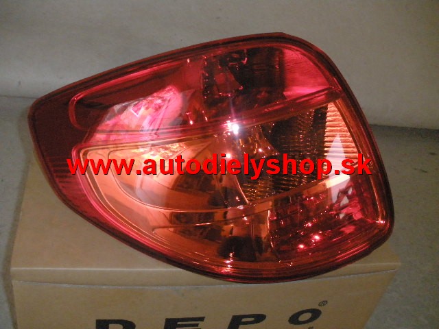 Suzuki SX4 6/06- zadné svetlo ľavé