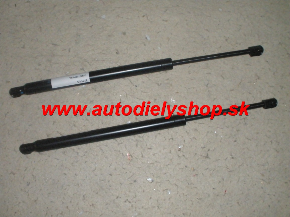 Ford GALAXY 05/2006- tlmiče zadných dverí 574mm Sada L+P