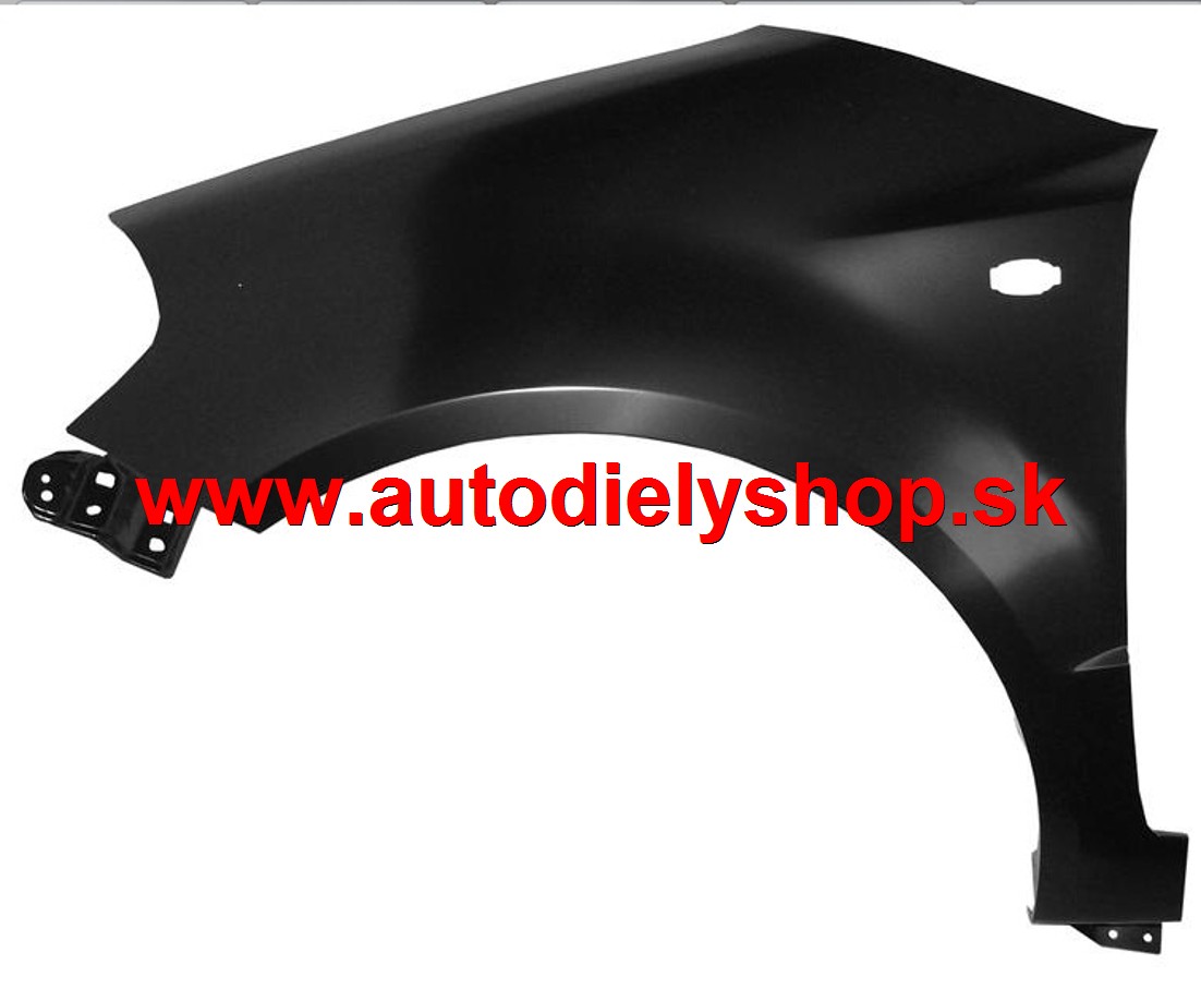 Fiat SEDICI 3 3/2006- Blatník ľavý bez otvorov na lišty