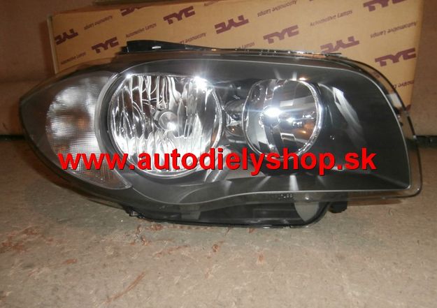 BMW 1 E87 4/2007- svetlo H7+H7 pravé