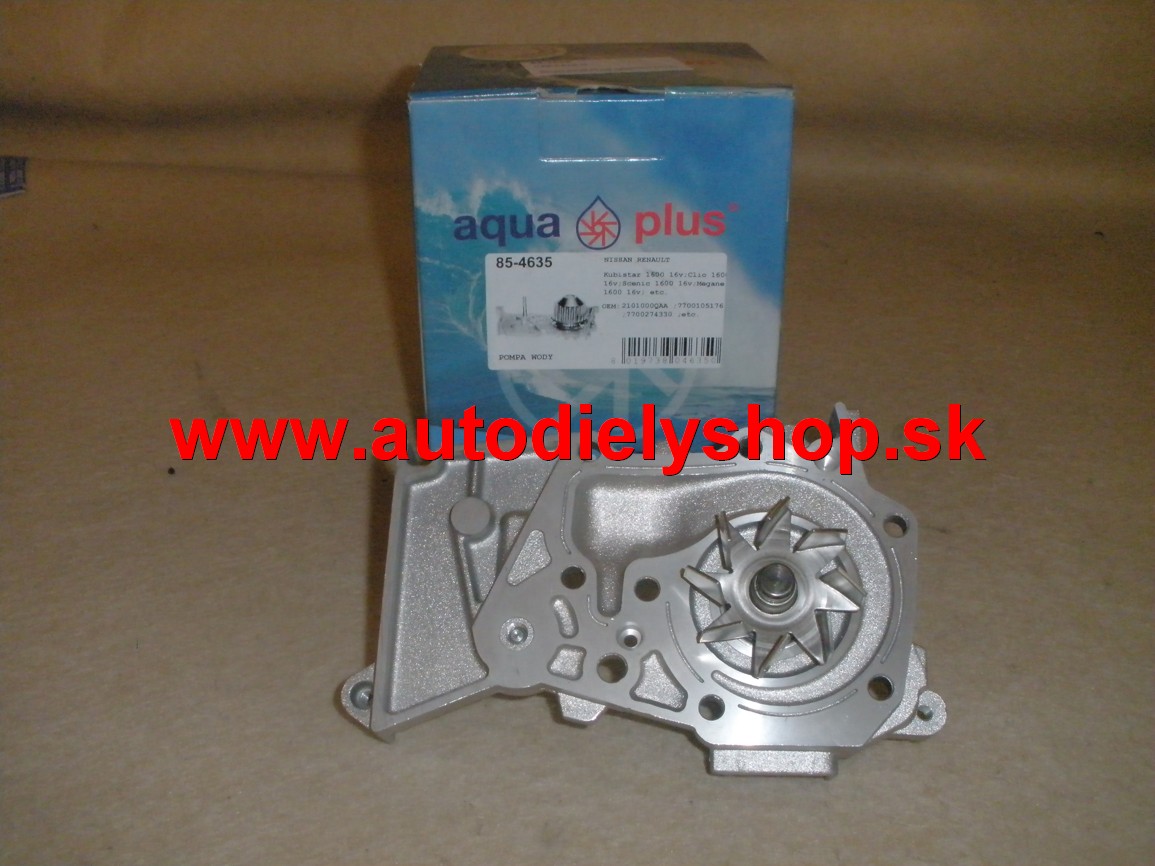 Renault MÉGANE II 11/02-12/05 vodné čerpadlo Aquaplus.