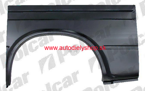 Ford TRANSIT 9/91-9/94 zadný blatník ľavý krátky