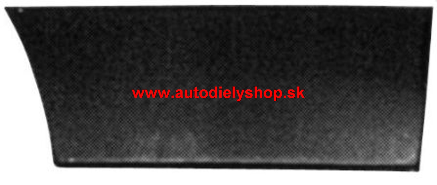 Ford TRANSIT 9/91-9/94 plech predných dverí ľavý
