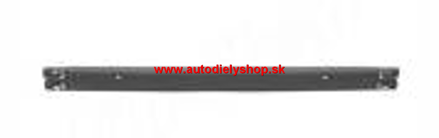 Ford TRANSIT 9/91-9/94 zadný nárazník stred