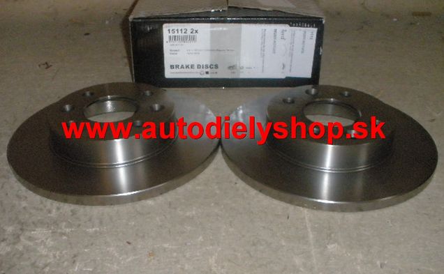 Mazda 626 5/97-10/02  Zadné brzdové kotúče pre 2,0/85kW, sada L+P 