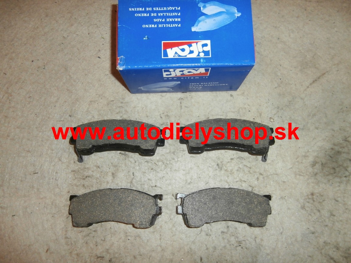 Mazda 626 5/97-10/02  Predné brzdové platničky , sada L+P 