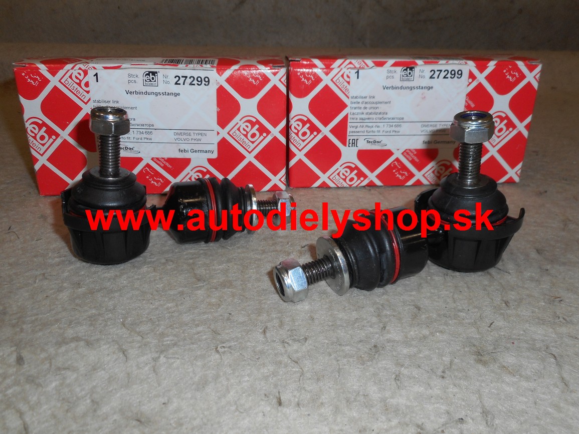 Mazda 3 10/03-6/09 Tyč stabilizátora zadnej nápravy pre 1.6/77Kw, sada L+P