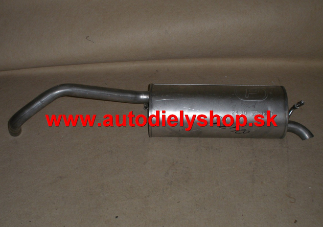 Škoda FABIA HB 8/04-12/06  Zadný diel výfuku 1,4-1,4 16V /44-50-55-74KW/-HB
