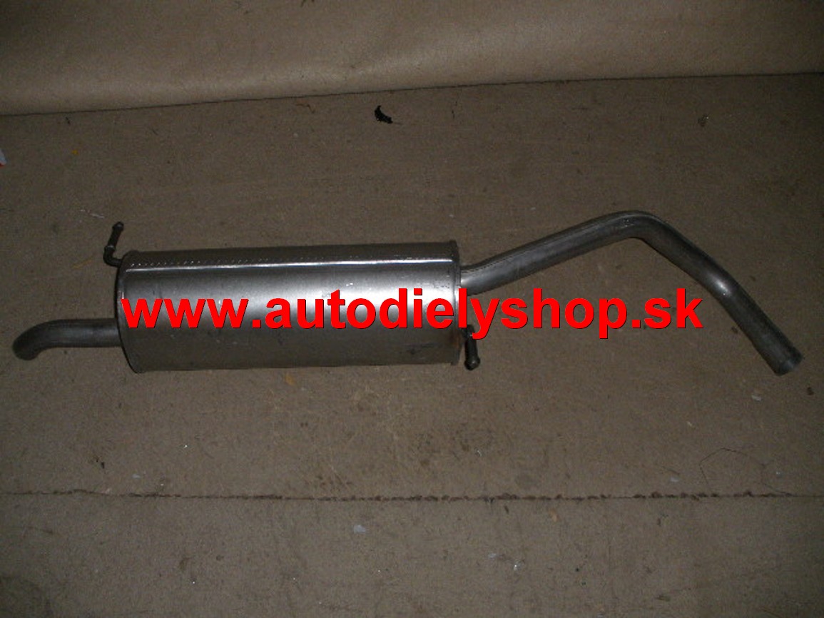 Škoda FABIA HB 8/04-12/06  Zadný diel výfuku 1,9SDi-1,9TDi - HB
