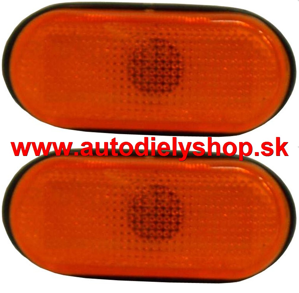 Škoda Felicia 10/94-12/97 bočné smerovky oranžové sada L+P