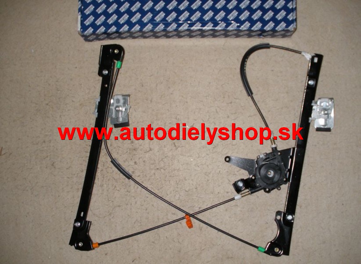 VW VENTO 9/91-9/97 elektrické sťahovanie okna predné pravé bez motorčeka