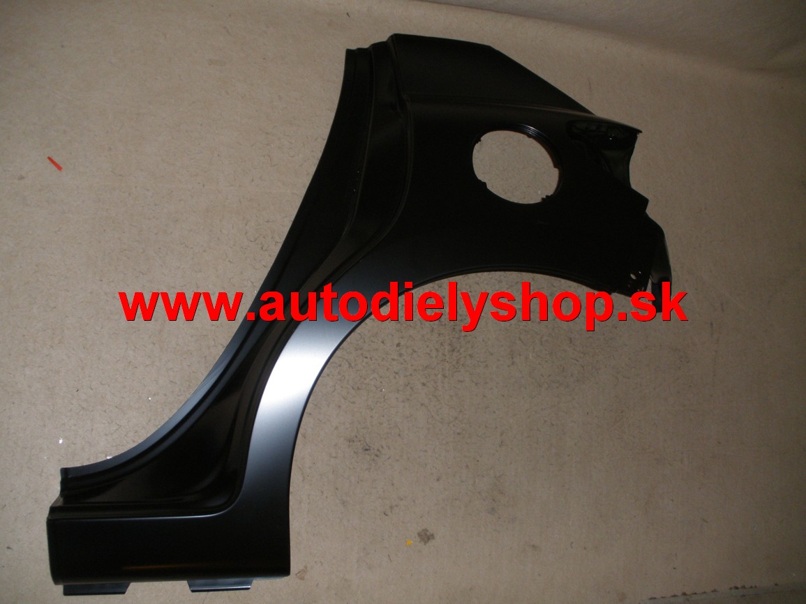  Peugeot 207 5/06- zadný blatník 5 dver. ľavý. 