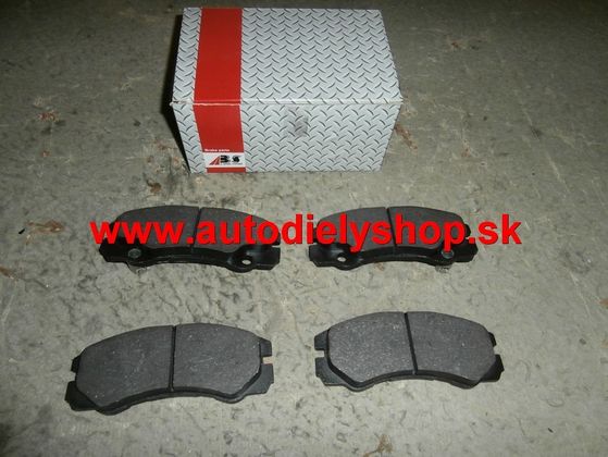 Hyundai ACCENT 1/00-3/03 Predné platničky sada /A.B.S./