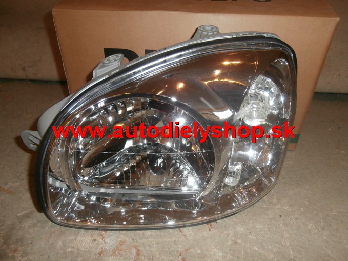  Hyundai SANTA FE 2/01-05 Predné svetlo H4 ľavé el.	