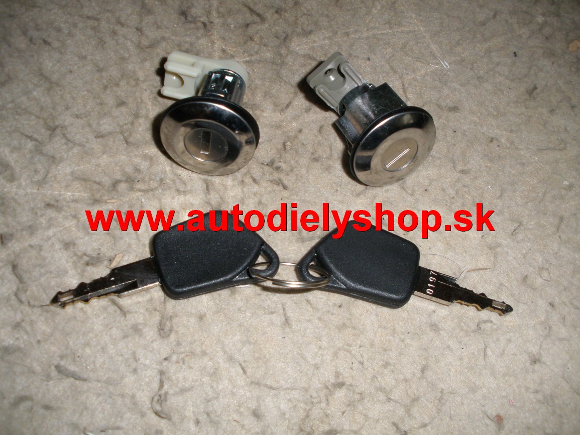 Peugeot 205 83-98 zámky do dverí sada 2ks